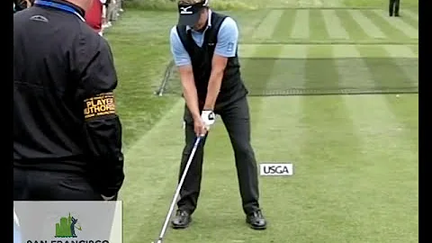 World No.1 Luke Donald FO Slow Motion Golf Swing 300 FPS