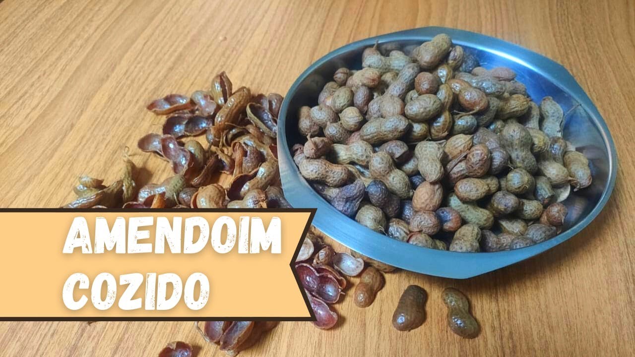 COMO FAZER AMENDOIM COZIDO DE MANEIRA MAIS RÁPIDA
