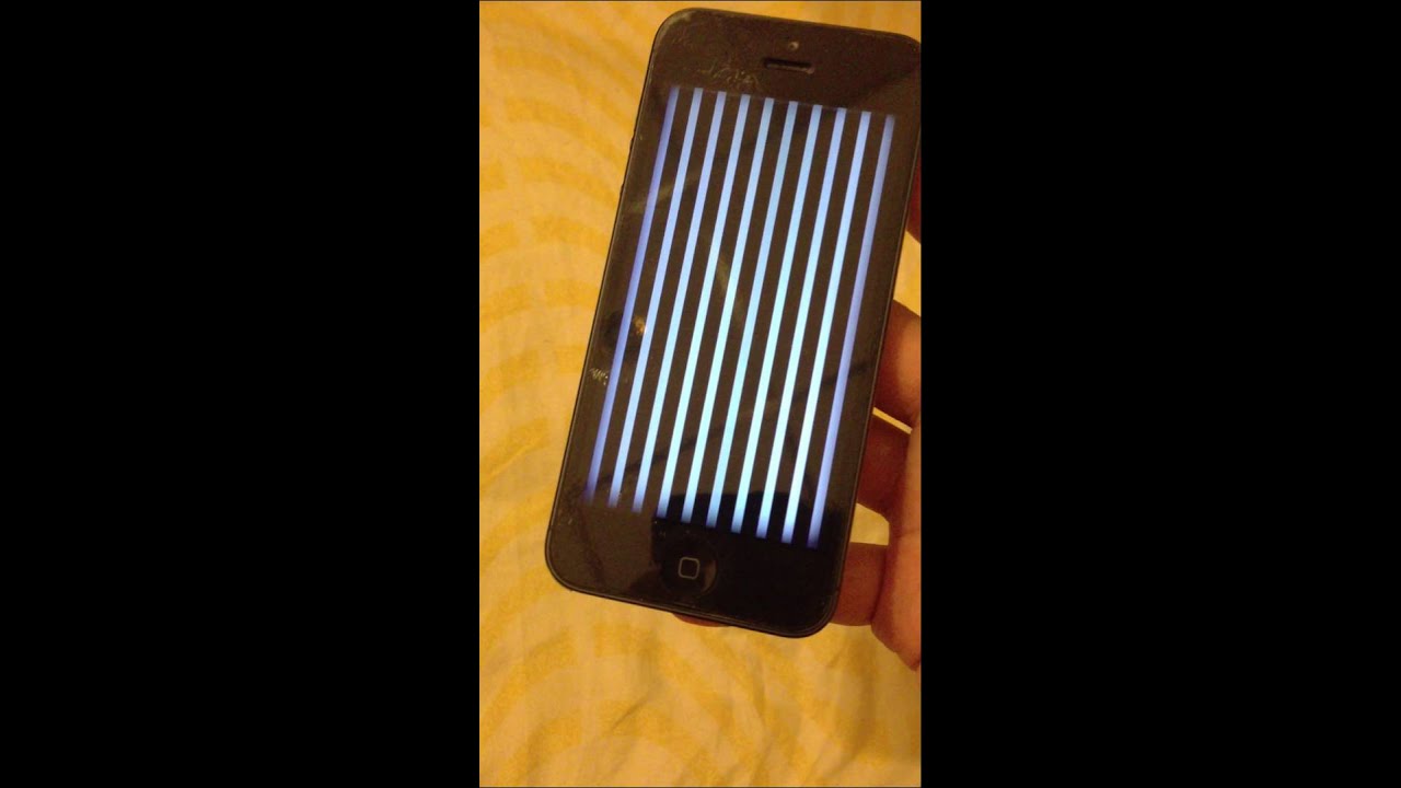 iPhone 5 Screen problems YouTube