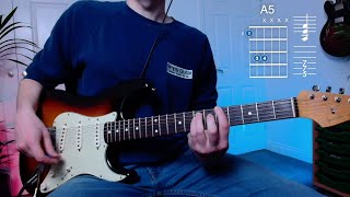 How to play A5 | Beginners Power Chord