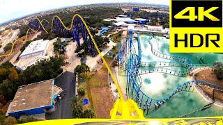 Steel Eel POV - Sea World San Antonio (4K HDR) @SeanFlaharty