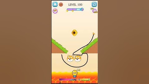 Save the Dog game level 100 | Game Play #shorts #short  #funny #gameplay #funnygame