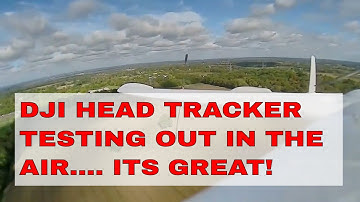DJI HEAD TRACKING  | Testing my MIG head tracker with my DJI Goggles
