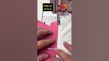 Giải pháp may mí thẳng, cổ áo đẹp, như ý - chân vịt mí lò xo| Song Anh MK #phutungmaykhausonganh