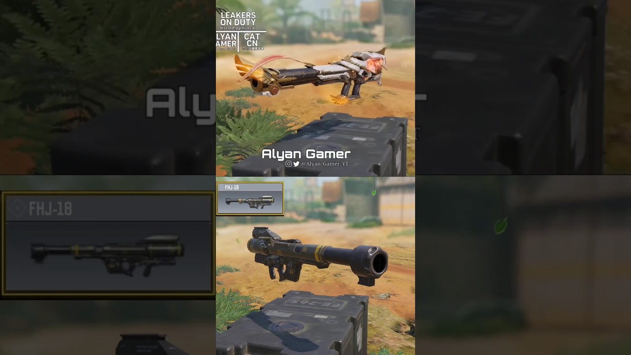 $200 Vs Free FHJ-18 Launcher in CODM 💀