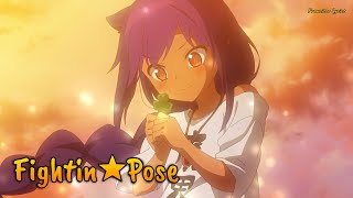 『Lyrics AMV』 Jahy-sama wa Kujikenai! OP 1 Full 「Fightin★Pose - Yui Ogura」