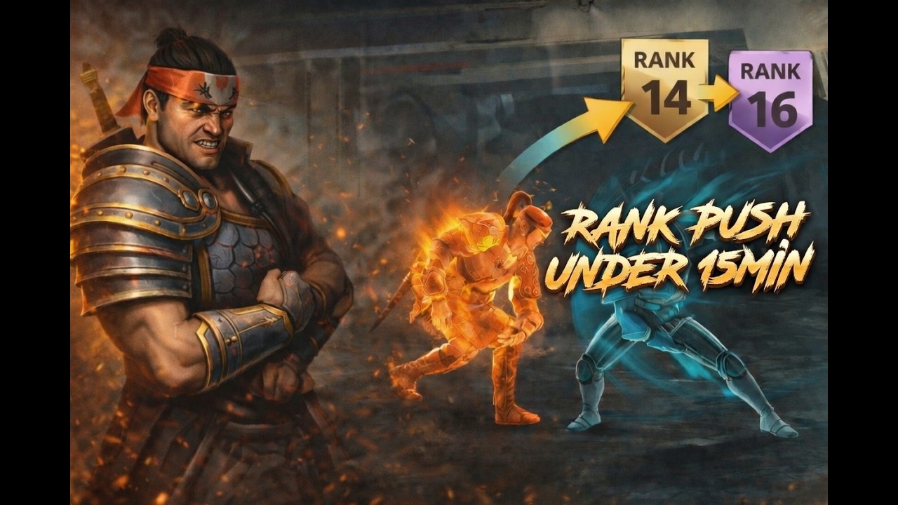 Xiang Tzu Rank Push 14 ➡ 16 under 15 minutes 😲😲|| Shadow fight arena