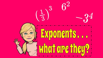 EXPONENTS Video (What are They?)