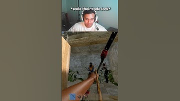 they tried to build next to me #rust #rustgame #rustsolo