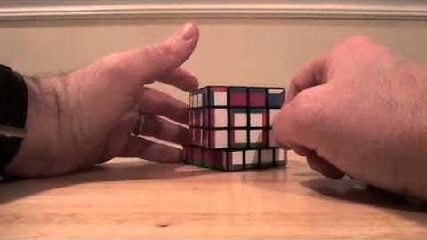 4x4x4 supercube layer by layer tutorial part 2: The second layer with parity