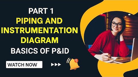 Part 1 | Piping And Instrumentation Diagram | P&ID | Process Design Engineering Course | Chemical