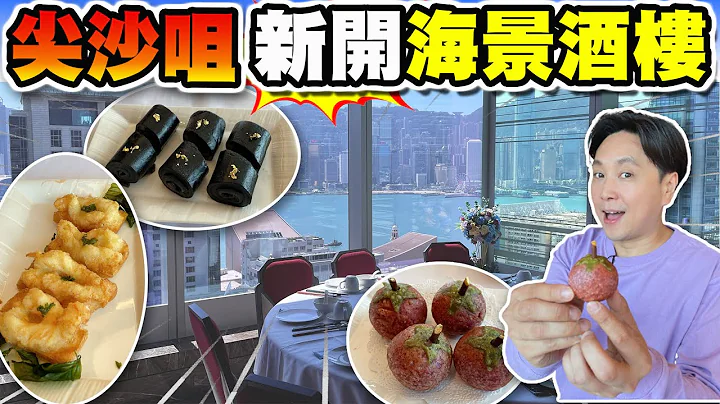 【HEA住去食】 尖沙咀新開海景酒樓 | 無敵維港景 多款新派特色點心 晚市送鴻運乳豬 | 抵食四人餐 潮州滷水拼盤  | 蝦多士 話梅鮮淮山 海味菜餃 鴛鴦蝴蝶酥 金箔芝麻卷 蛋白杏仁茶 | 港滙軒 - 天天要聞