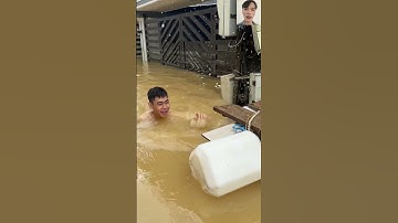 SAU BÃO YAGI MIỀN BẮC LŨ LỤT thương bà con vô cùng Duy xin chúc bà con sớm vượt qua #shorts