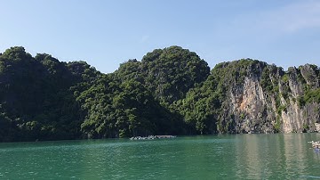 câu cá trên Vịnh Hạ Long