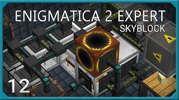 Enigmatica 2 Skyblock Expert EP12 Sieve Automation