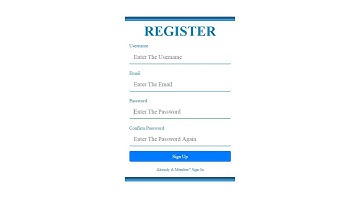 Bootstrap 4 Registration Form | Bootstrap Tutorials | Responsive Design