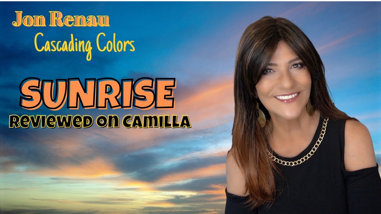 Jon Renau Camilla NEW COLOR SUNRISE JON RENAU CASCADING COLORS