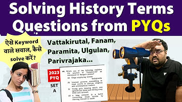 🗒️✍️Solving History Terms Questions from PYQs for UPSC Prelims 2024 | Pratik Nayak