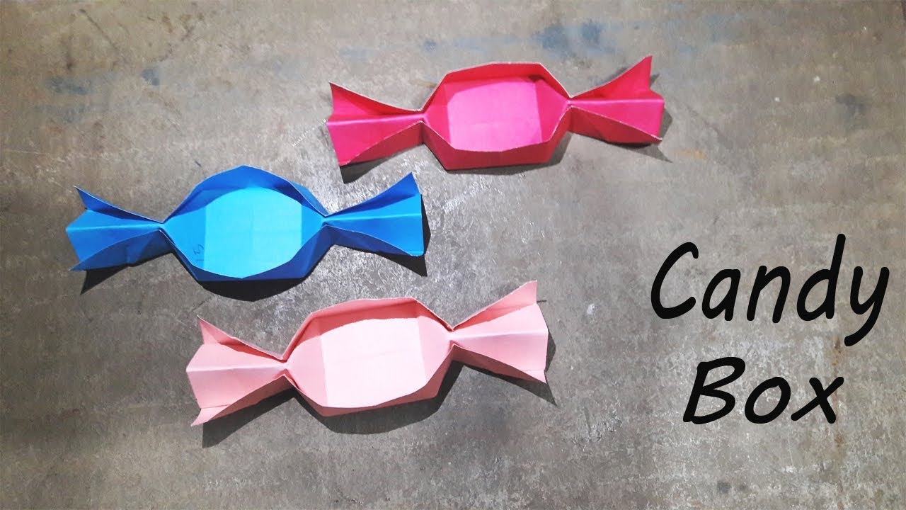 DIY Candy Box | How to make paper Candy Gift Box | Baby Craft - YouTube