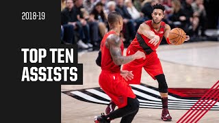 Top 10 Assists of the 2018-19 Season