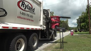 Detour leads local garbage collector to help neighbor in need