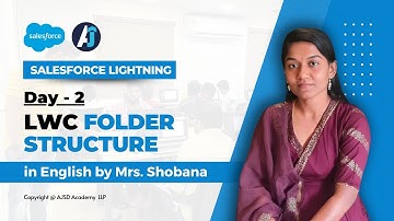 LWC Folder Structure in English | Day - 2 | JavaScript in LWC | AJSD Academy