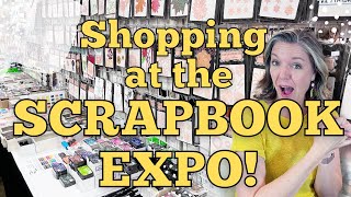 Shopping at the Scrapbook Expo || Tips, Tricks, & Impressions