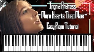 Ingrid Andress - More Hearts Than Mine - Simple Chords - Piano Tutorial