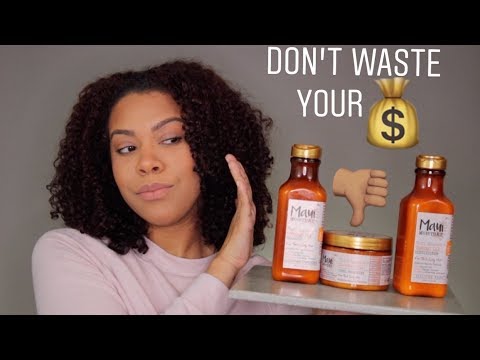 DONT waste your money!!!!! Maui Moisture Curl Quench + Coconut oil Collection Review