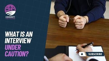 What is an interview under caution