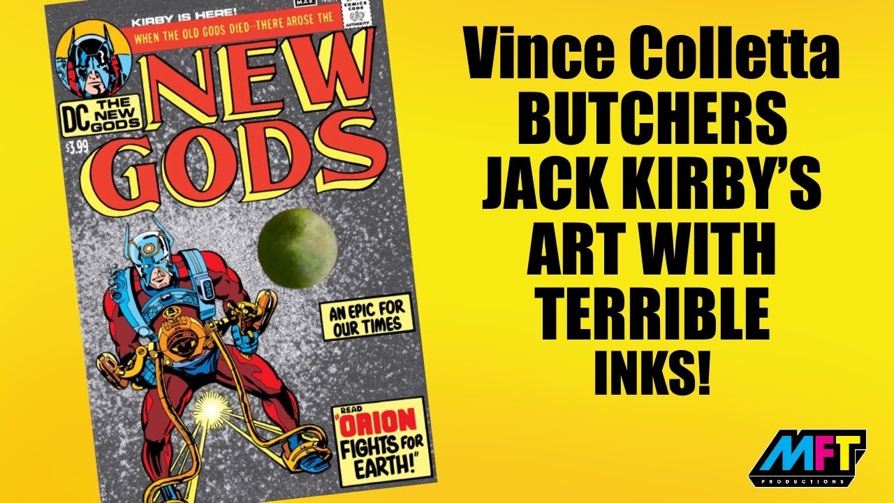 NEW GODS 1-Facsimile Editon is Amazing! (Those Vince Colleta Inks