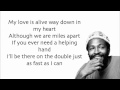 Marvin Gaye - Ain't No Mountain High Enough - Lyrics