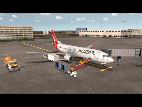 [RFS Real Flight Simulator] Qantas Airways B737 - 800 |Sydney - Melbourne| ~ RFS Pro
