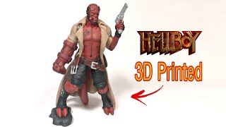 3D Printed Hellboy [TimeLapse] - Painting