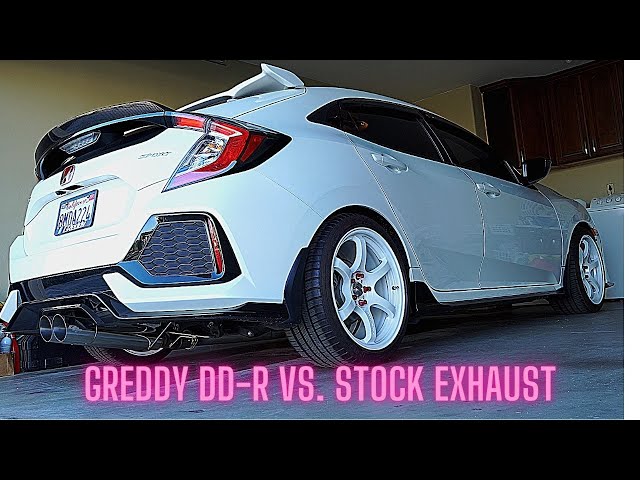 GReddy DD-R Catback Exhaust  2017-2021 Honda Civic Type-R / Sport