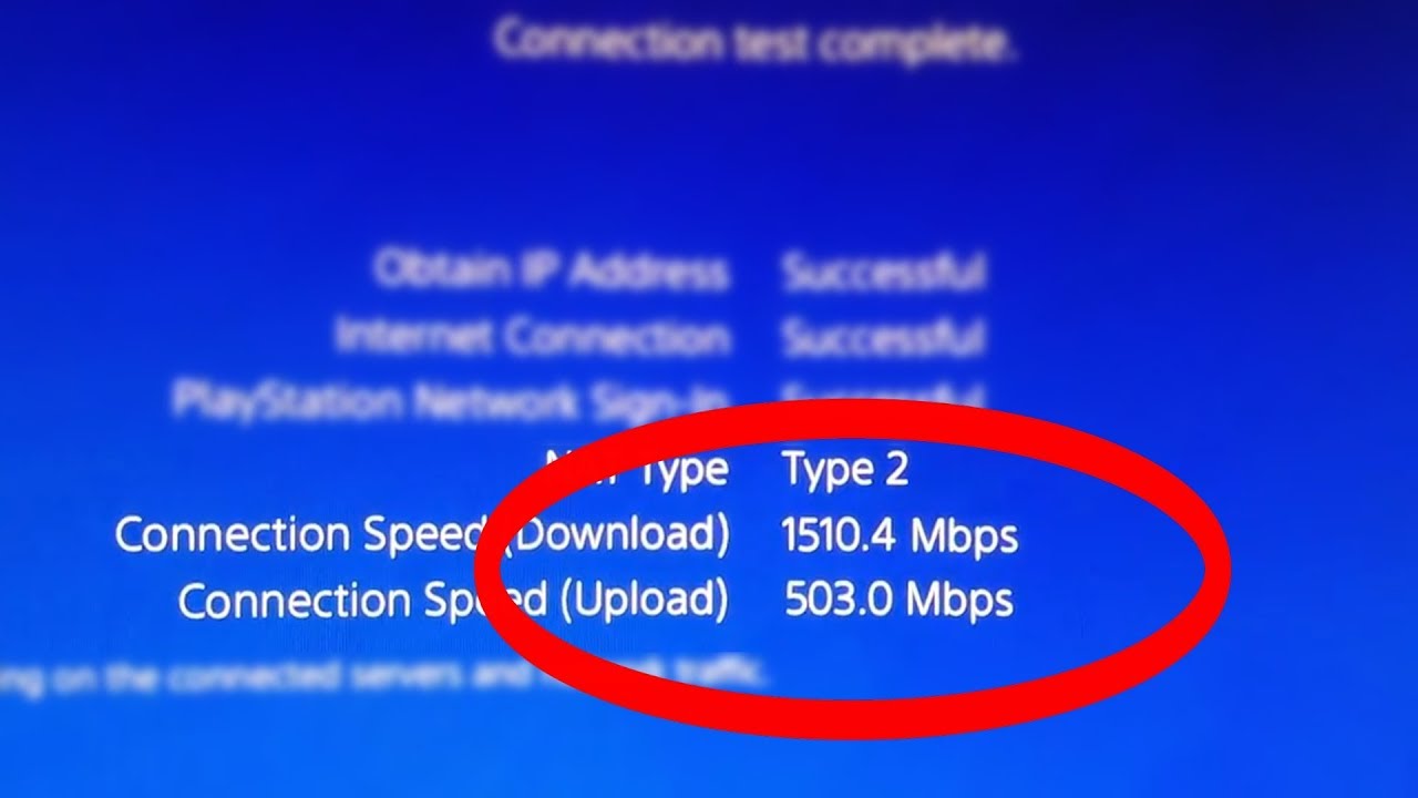 ps4 max download speed