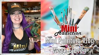 2023 Mini Painting Vlog Week 11: YTD: 390 Minis Painted!