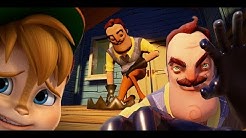 MY NEIGHBOR REALLY HATES CHIPMUNKS || Hello Neighbor ( Update Alpha Gameplay)