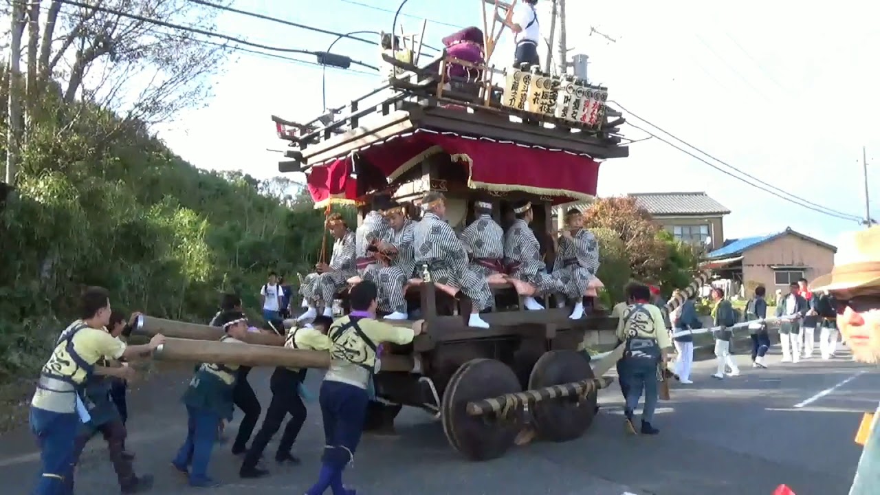 平成30年 三熊野神社祭礼 牛堀弐区【パート1】 - YouTube