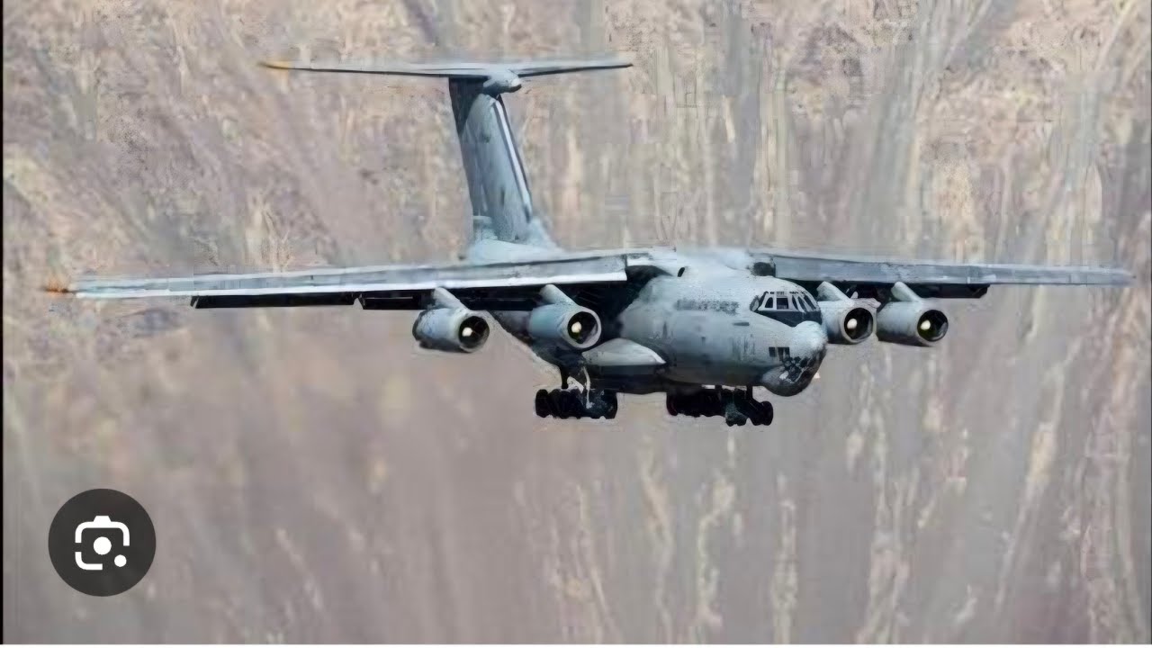 It is proved all the news were rumors bcoz  IL-76 lands over Kargil airport without any disturbance 