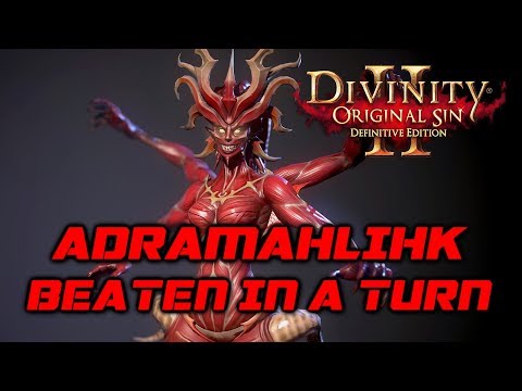 Divinity OS 2 - Definitive Edition: Doctor Adramahlihk in one Turn (Honour Mode)