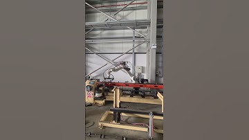 Auto cuplock scaffolding standard welding machine #scaffolding #cuplock #ringlock #weldingmachine