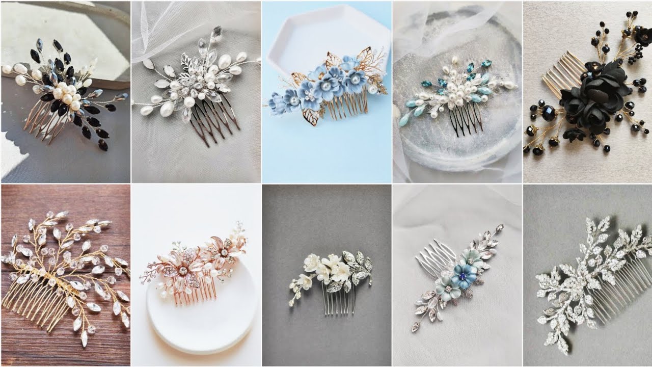 Pearl Hair Comb Side Hair Comb Bridal Hair Piece Latest Hairstyles