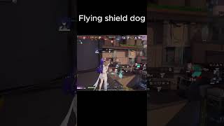 Flying shield dog #strinova #gaming #fps #tps #shorts #cielle