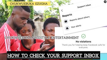 How To Check Your Support Inbox On Facebook Against Violations