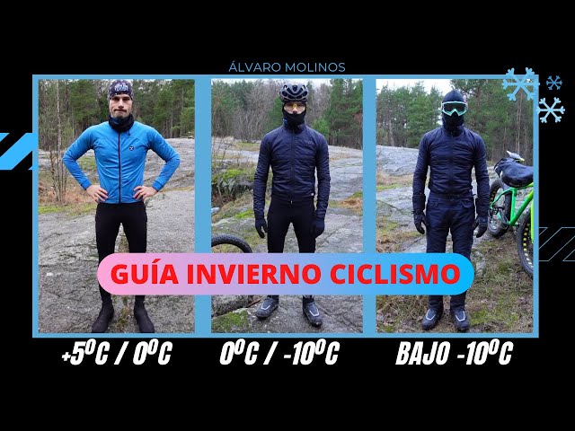 La GUÍA + COMPLETA de ROPA CICLISMO para el INVIERNO