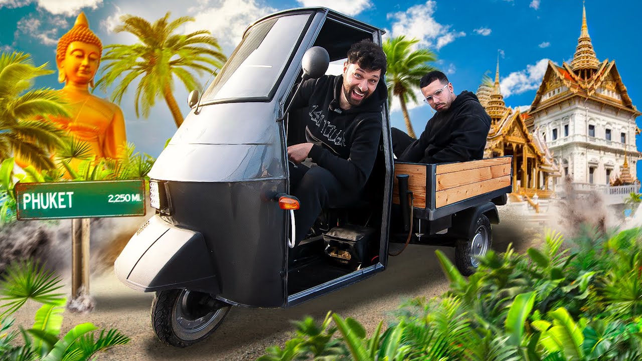 ON DOIT TROUVER LA PANNE DE CE TUKTUK ! ( Le rêve du Tedz )