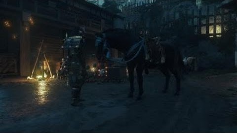 Ghost of Tsushima - Message Written by Fire