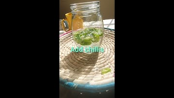 Home made jalapeno cucumber pickle