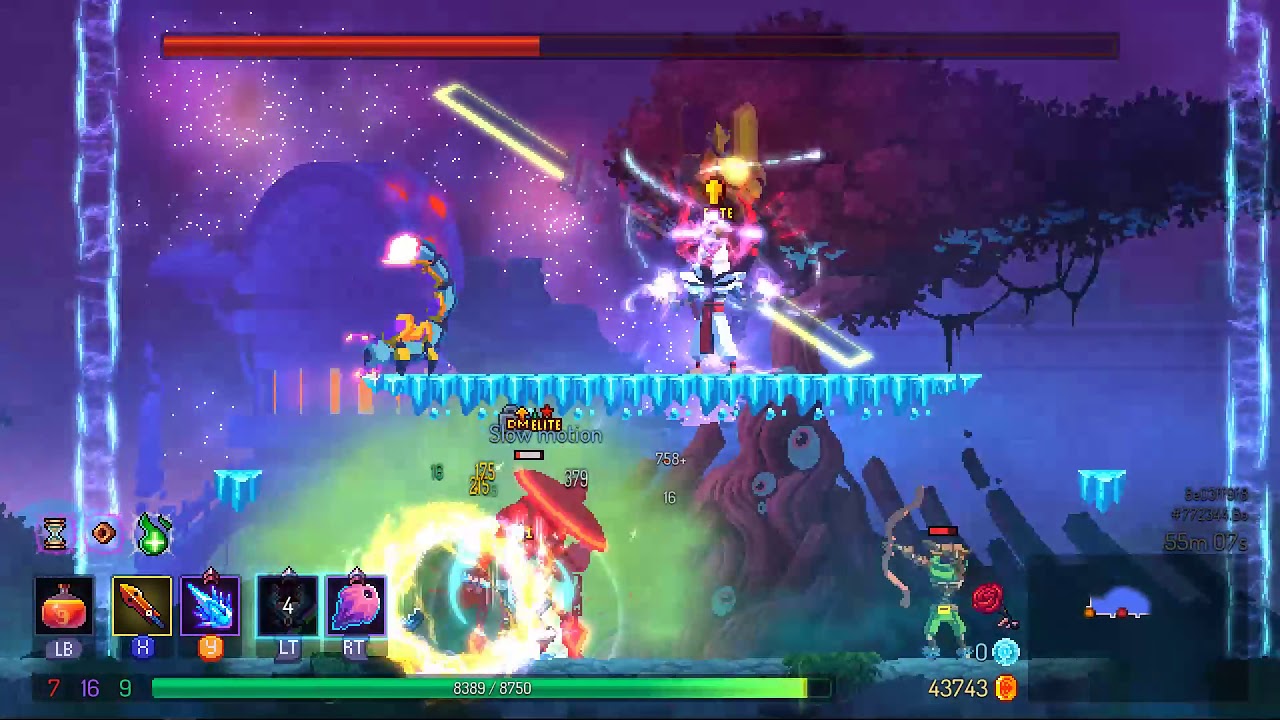 Dead Cells Hand of the King fight with Tactics build and no shield YouTube